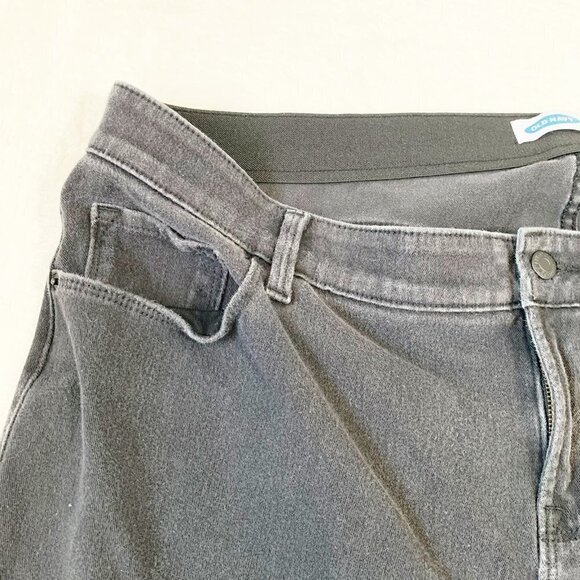 Old Navy rockstar super skinny high rise 24/7 sculpt stretch elastic waist pants - Picture 2 of 8